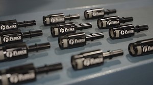 The plastic factory injector return connector on the 2011-2016 6.7L Power Stroke is susceptible to breakage from heat, vibration, and frequent disconnections for fuel filter maintenance. Upgrade your injector return fitting and eliminate the risk of a broken fuel line with our heavy duty billet aluminum injector return adapter. Featuring a dual O-ring internal design and serviceable barb fitting the Fleece Performance injector return adapter will ensure you're not left stranded with a broken, no