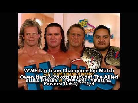 WWF In Your House 2 The Lumberjacks Review