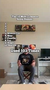The 10 Most Common Song Names