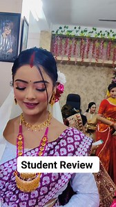 1.6K views · 24 reactions | Student Review ❤️ Course details call 7896379829 Address: Ganeshguri, Chandmari, Silpukhuri and Jalukbari | Purple Make up Studio | Facebook