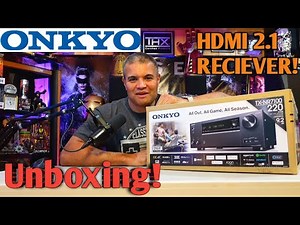Onkyo TX-NR7100 8K HDMI 2.1 AVR Reciever - [Unboxing]