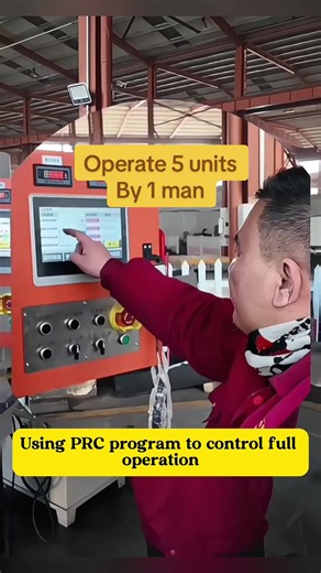 Operating 5 grinding machines by 1 man?#fyp #cnc #grindingmachine #cncmachine #semiconductor