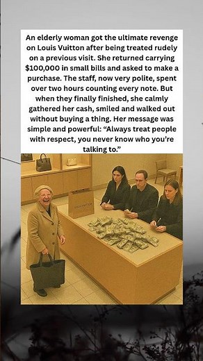 Never Mess With An Old Lady's Patience