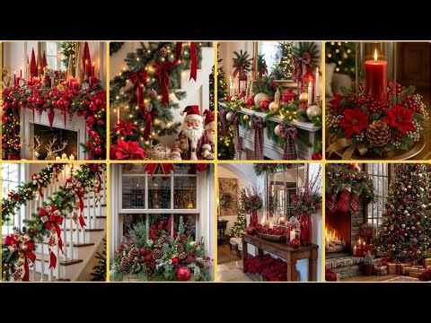 Indoor Christmas Decorating Ideas to Make Your Home Sparkle//Elegant Indoor Christmas Decorations