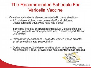 Pautas para la vacuna contra la varicela (varicela) en adultos - Niños-Salud 2026