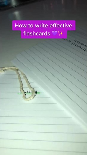How to Create Effective Flashcards: Tips and Tricks 💜✨