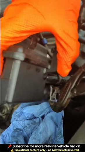 Noisy Power Steering? Here’s the REAL Fix! 🔧 #powersteering #automobile #diy