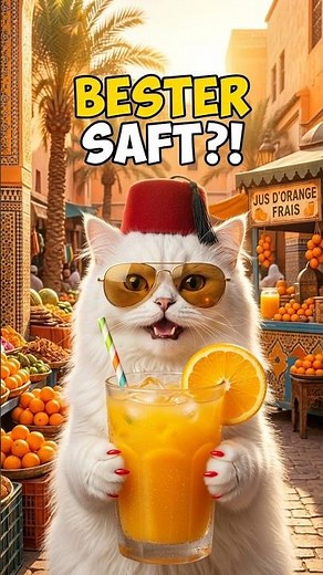 Minka bestellt Orangensaft auf Darija! 🍊🇲🇦