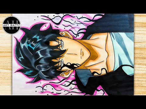 How to Draw Sung Jin-woo from Solo Leveling | Step by Step Tutorial