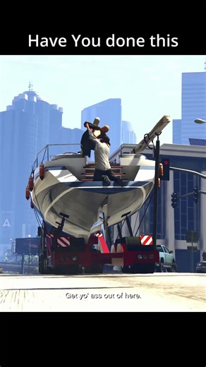 The Boat Grand Theft Auto 5 PS5 4K 60FPS HDR Gameplay | No Commentary | GTA5 #shorts #ps5