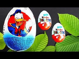NEW Surprise Eggs Donad Duck Disney Kinder Üei Ü Ei