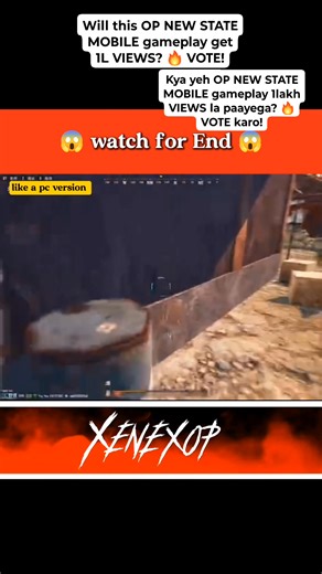 Playing mobile games this cool too? #PUBGMobile #vs #newstate | Team Valhalla