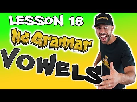 English Lesson: Vowels and Consonants for Kids | Learn through music and rap with MC Grammar