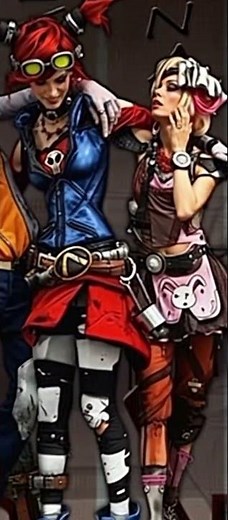 borderlands gaige x tiny tina Yuri kiss