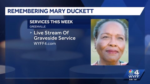 Funeral plans for Mary Duckett