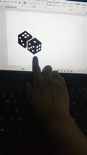 DICE🎲 ms word Symbol #mstechtricks #shorts #logo #tipsandtricks #dice #trending #msword