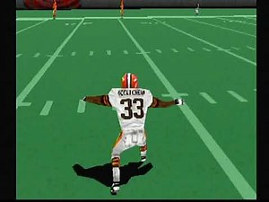 Madden NFL 2001 PS1; Cleveland Browns VS. Atlanta Falcons