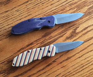 How to Make Knife Handles From Recycled Skateboards