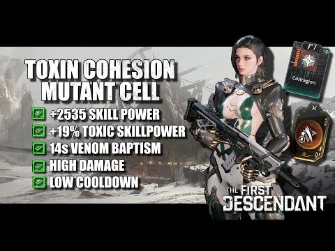 Freyna Toxin Cohesion Mutant Cells Build | The First Descendant