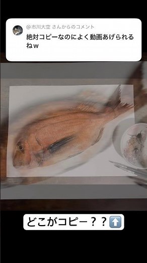 しっかり動画撮ってます🐟#イラスト #art #drawing #shorts