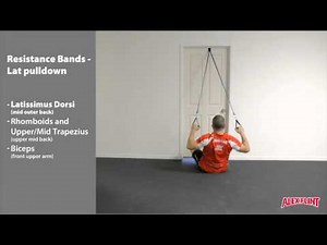 Resistance Band Lat Pulldown