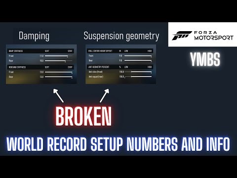 How to Build and Tune the Fastest Cars in Forza Motorsport - World Record Tuning Numbers - YMBS