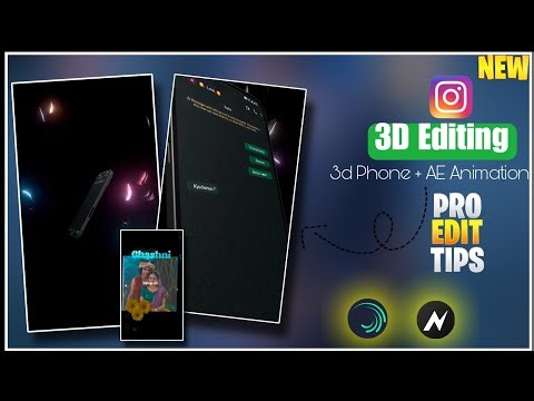 "Best Mobile 3D Editing| Node Video + Alight Motion Pro Tips"