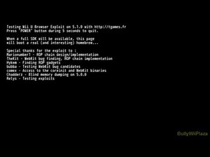 Wii U Browser Exploit For Firmware Version 5.1.0