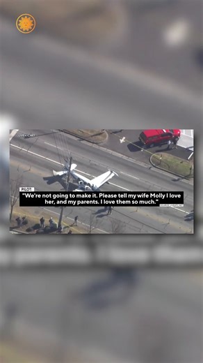 A small plane was forced to use a busy road in Gainesville, Georgia, as an emergency runway, colliding with several cars as the pilot tried to land. Everyone survived the incident, despite damage to the plane and multiple cars. https://cbsn.ws/4cg6Ddi | CBS Mornings