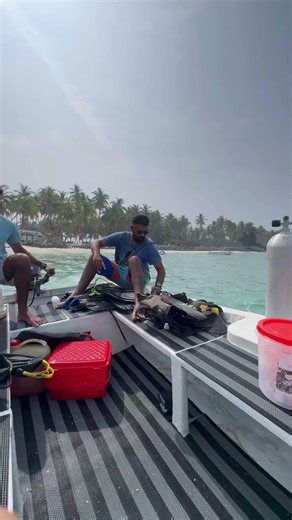 On the way to scuba diving #travel #lakshadweep #scubadiving #food #vlog #beach #shopping #island