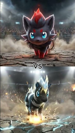 Zorua Falls ✨—Zoroark Explodes Back from the Shadows 🔥🦊:A Dark Evolution You Can’t Ignore #pokemon