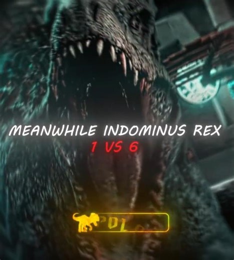 Meanwhile Indominus Rex vs all | MONTAGEM UNNAMED (Slowed) #edit #fyp