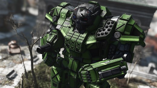 Fallout 4 Battle Mech Mod Adds Mech Warrior Online Mechs as Companion; Uses Piranha Games’ Mech Models