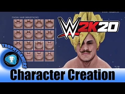 WWE 2K20 – Character Creation - Character Customisation