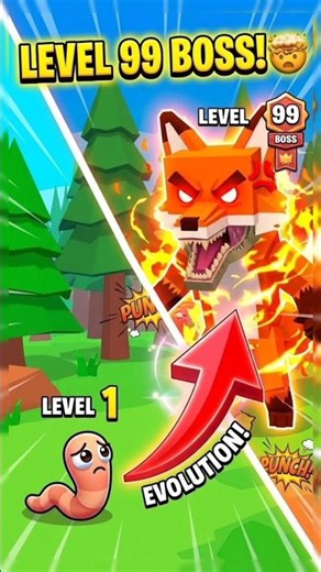 Started as a BUG, became GODZILLA FOX! 🦖🦊 (Evolution)