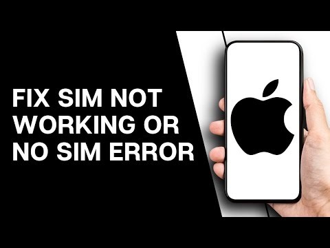 How To Fix SIM Not Working Or No SIM Error on iPhone