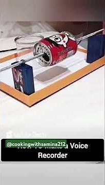 How to Make a DIY Voice Recorder using Paper Cups