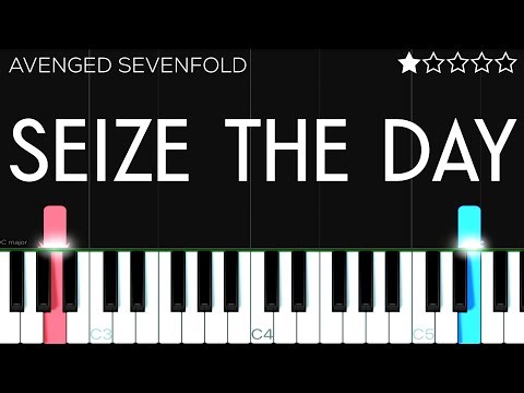 Avenged Sevenfold - Seize The Day | EASY Piano Tutorial