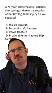 44K views · 738 reactions | Know the difference between a fracture or dislocation. Anterior dislocations (rare) can appear lengthened, not shortened. Posterior dislocations (much more common) appear shortened and internally rotated. Pelvic fractures cause serious internal bleeding! #EMT #Paramedic #EMS #Nurse | Rescue Academy | Facebook