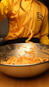 The Craziest Fresh-Cut Curly Fries out there 💯 | The Fries Factory