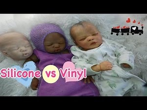 Silicone vs Vinyl Reborn Baby Doll: What's the Difference?