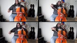 Watch That Cello Guy beautifully perform 'Adagio for Strings' accompanied by himself! | Music Crowns