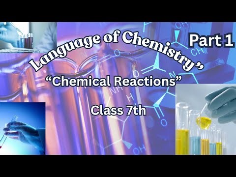 Language of chemistry class 7 ICSE #language #equation #chemistrybasics |#bonding#chemicalequation