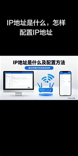 IP地址是什么，怎样配置IP地址 IP地址是什么，怎样配置IP地址#ip地址 #配置ip地址 #ip