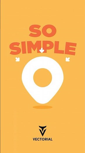 Simple Way to Make a Location Pin (Illustrator Hack)