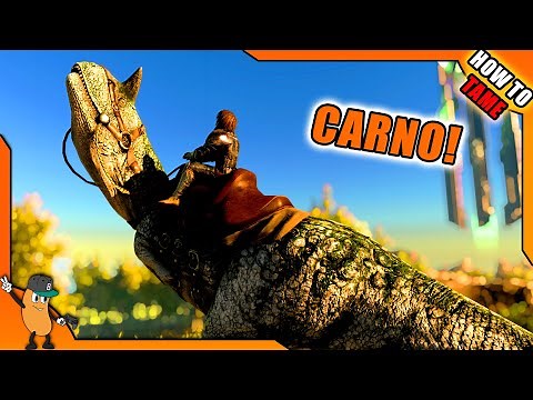 HOW TO TAME CARNO | BEST EARLY CARNIVORE | ARK How To Tame Series