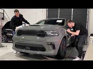 Full Paint Correction, PPF, and Ceramic Coating | 2022 Dodge Durango SRT