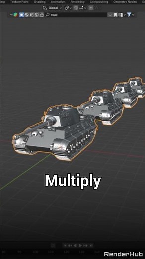 The Power of the Array Modifier in Blender! 🔥