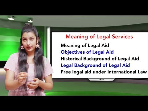 What is Meaning of Legal Aid & How Did It Start?
