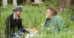Hampstead: Diane Keaton and Brendan Gleeson climb gamely up nothing hill